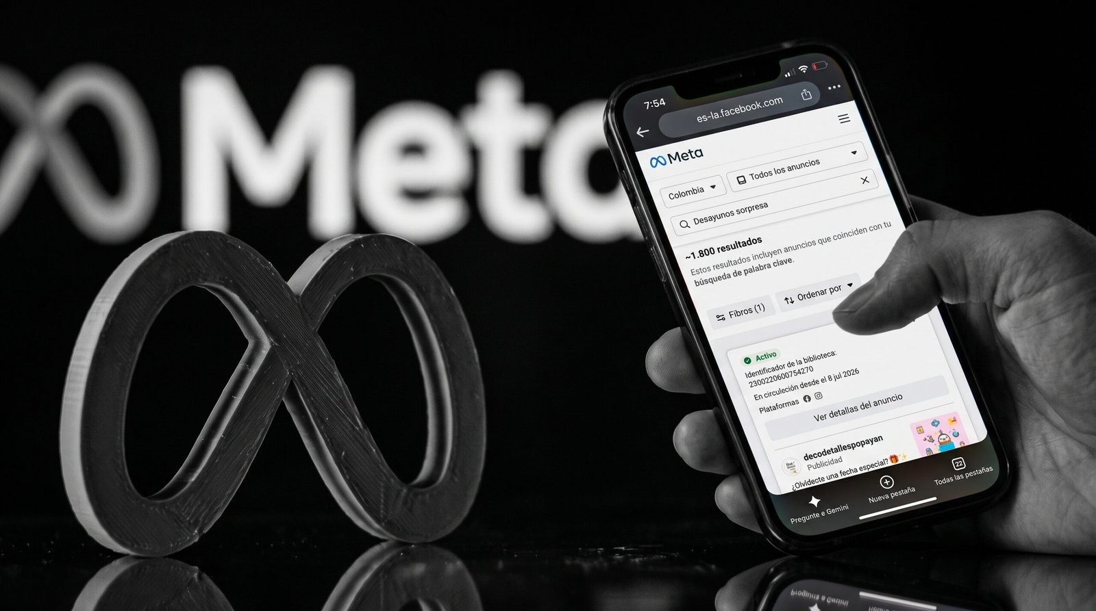 Biblioteca de anuncios de Meta (Meta Ad Library) para ver los anuncios de la competencia — AVISPA'O